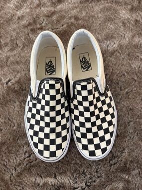 Checkered Vans
